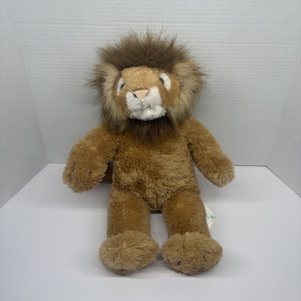 Vintage Build-A-Bear Lion with Cheer Outfit